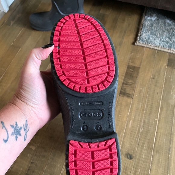 CROCS Rubber Boots Size 6 - Picture 2 of 4